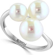 EFFY Sterling Silver 6–8mm Freshwater Pearl Ring