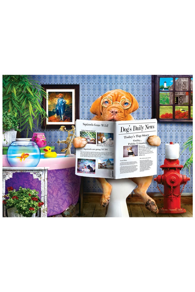 The Library 300 Piece Jigsaw Puzzle, Alternate, color, Multicolor