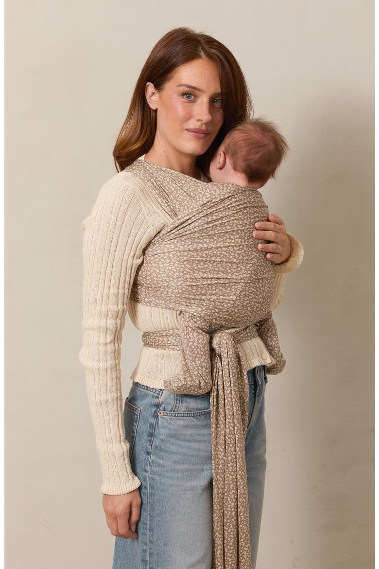 Tencel® Modal Baby Wrap, Alternate, color, CREAM FLORAL