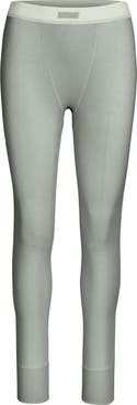 SKIMS Stretch Cotton Rib Leggings