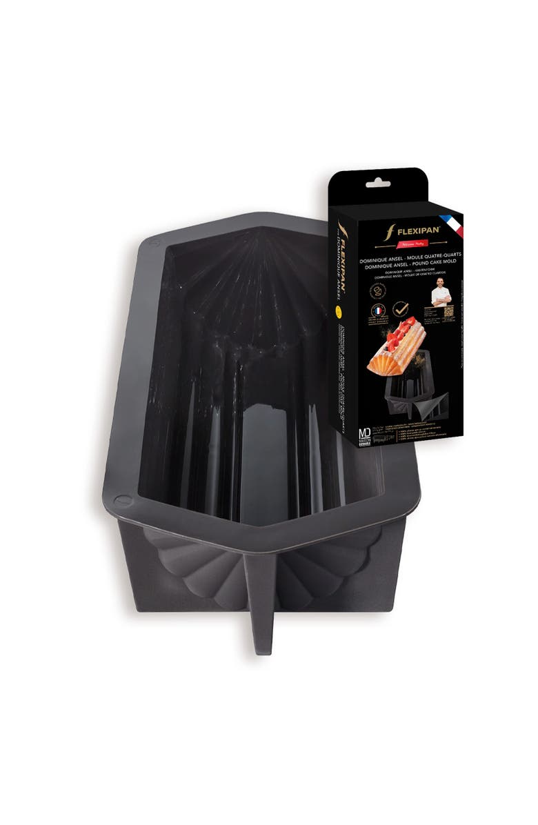 Silpat Flexipan Pound Cake Premium Silicone Baking Pan, Main, color, Black