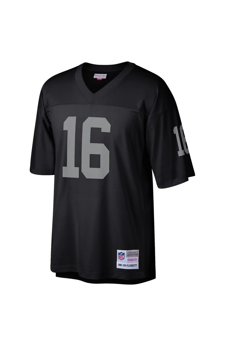 Mitchell & Ness Men's Mitchell & Ness Jim Plunkett Black Las Vegas Raiders Retired Player Legacy Replica Jersey, Alternate, color,