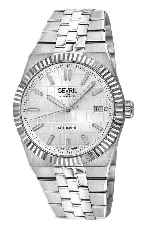 Pier 17 Automatic Bracelet Watch, 40mm