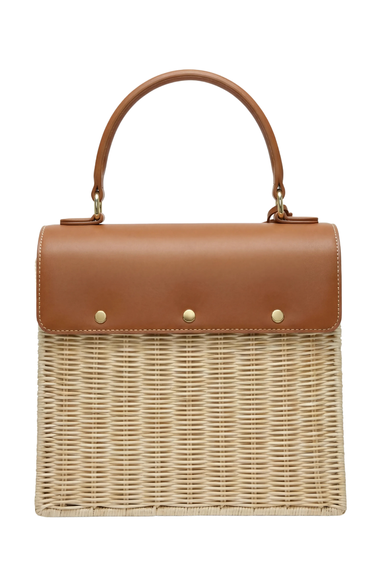 Modern Picnic The Luncher Lunch Box, Alternate, color, Light Brown Wicker