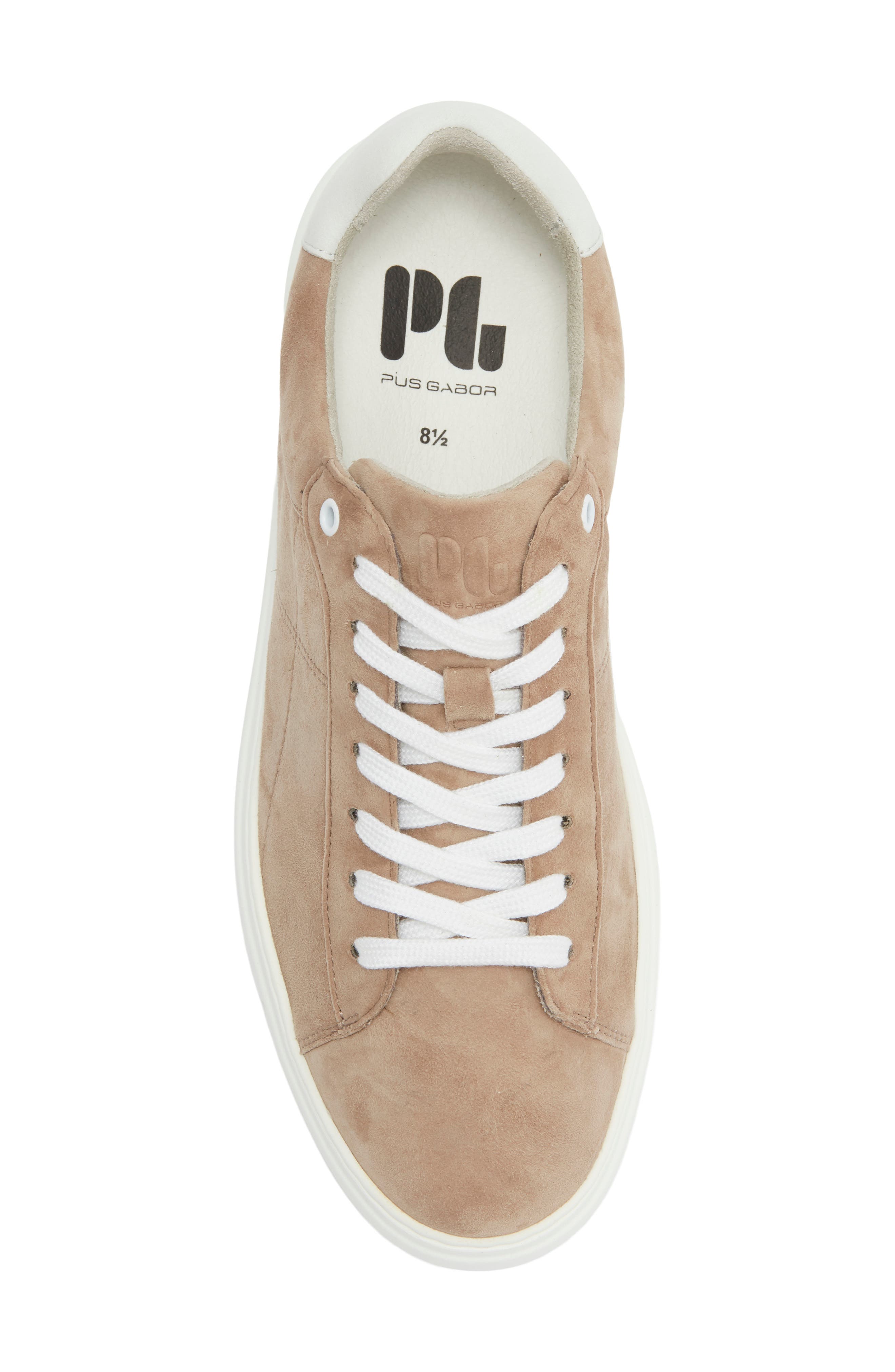 RFB 8-Eyelet Sneaker, Alternate, color, TAUPE/ WHITE