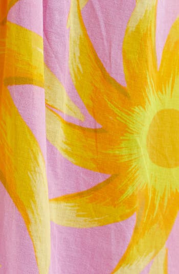 Sunny Side Cotton Cover-Up Maxi Skirt