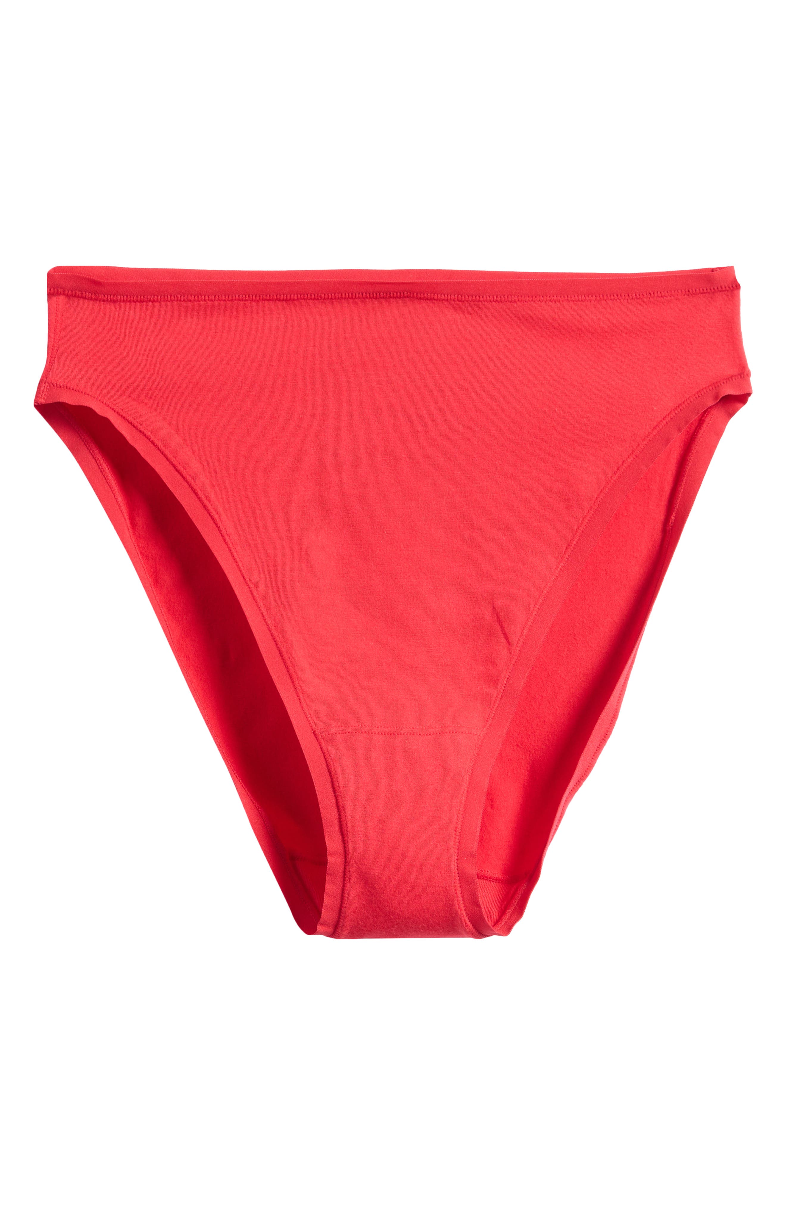 Natori Bliss Bare Cotton High Cut Briefs