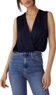 Favorite Daughter The Date Sleeveless Wrap Bodysuit