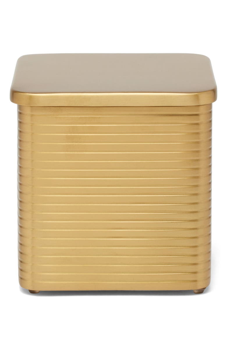 PIGEON AND POODLE Adelaide Matte Metallic Organizer Canister, Alternate, color, 