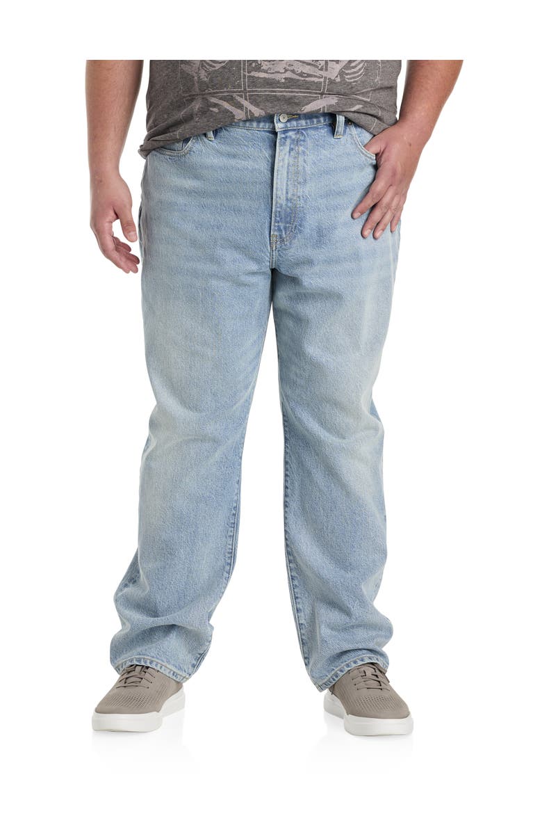 Lucky Brand Jeans Big & Tall  Monaco Athletic-Fit Jeans, Main, color, Light Wash