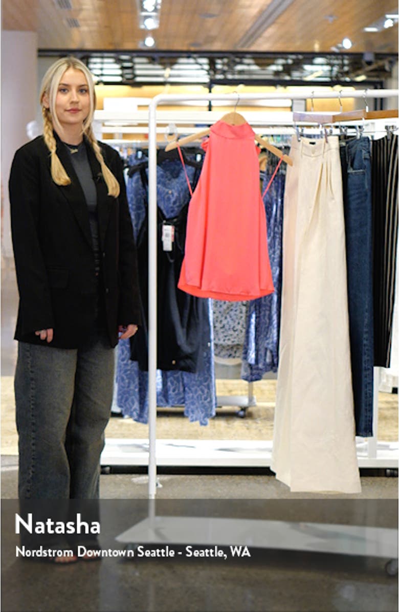 Open Back Halter Top, sales video thumbnail