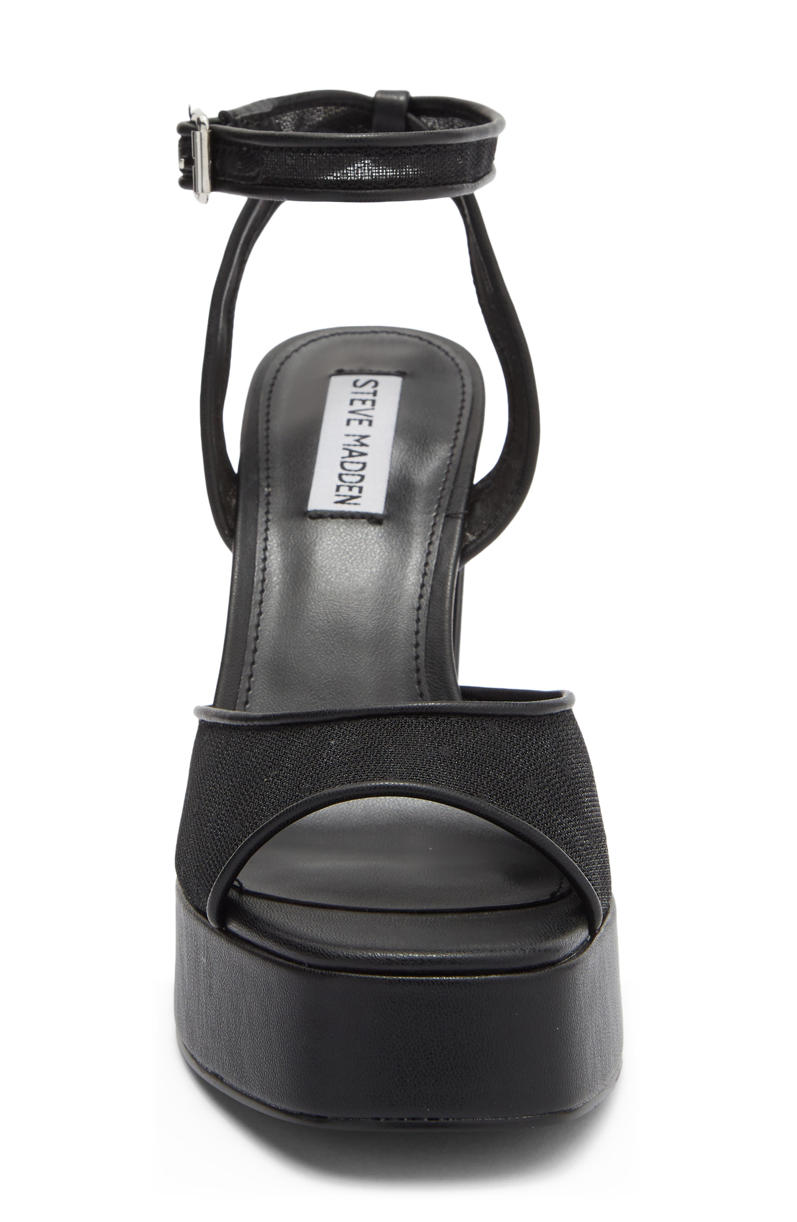 Kymmee Platform Pump, Alternate, color, BLACK/ BLACK
