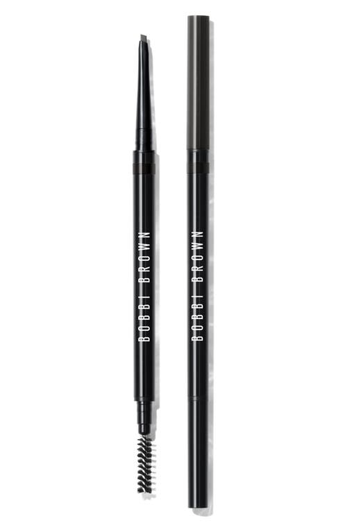 Bobbi Brown Precise 24-hour Ultra Slim Eyebrow Pencil In Black