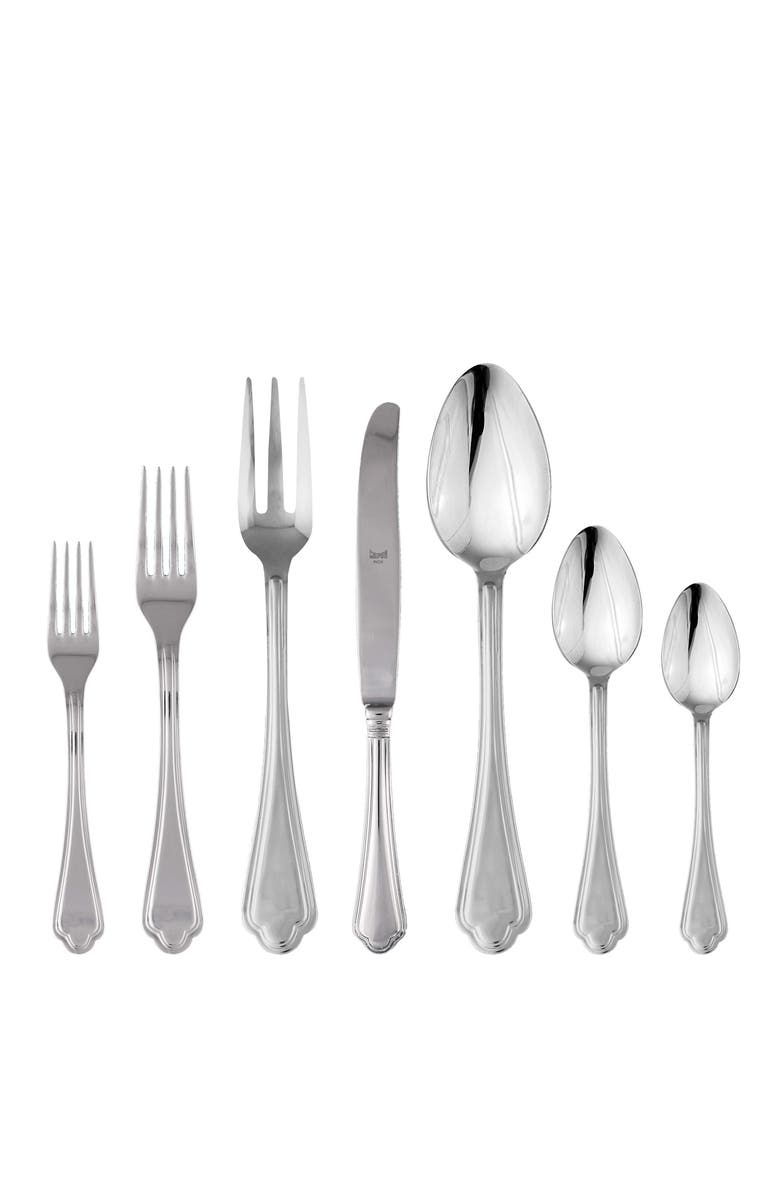 Mepra Leonardo Flatware Set - 32 Pieces, Main, color, Stainless Steel