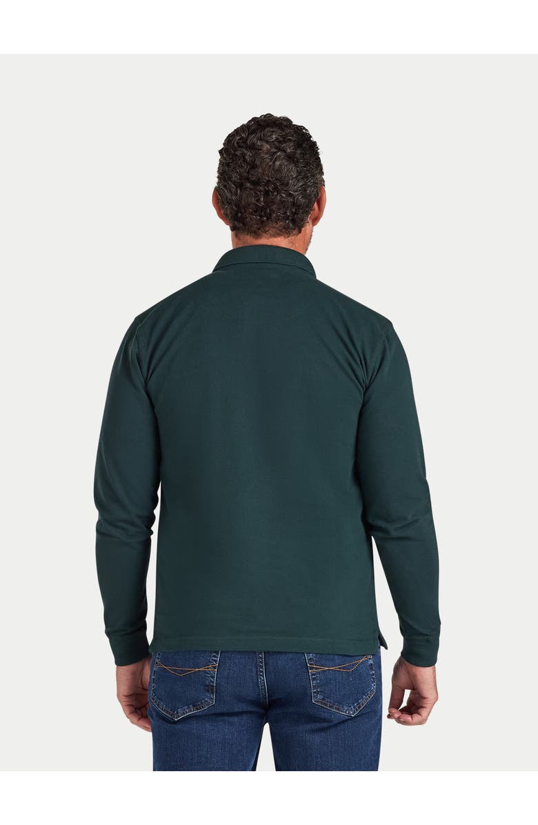 Raging Bull Long Sleeve Classic Pique Polo, Alternate, color, Forest