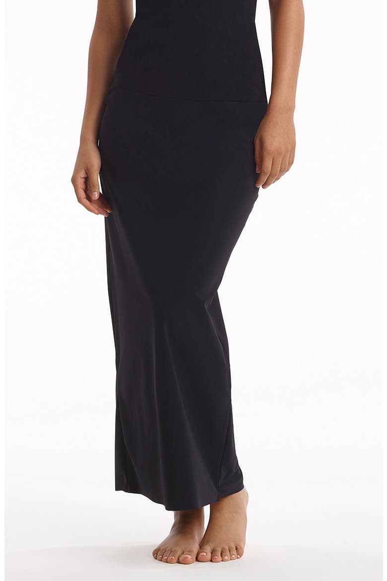 Classic Maxi Slip Skirt, Main, color, BLACK