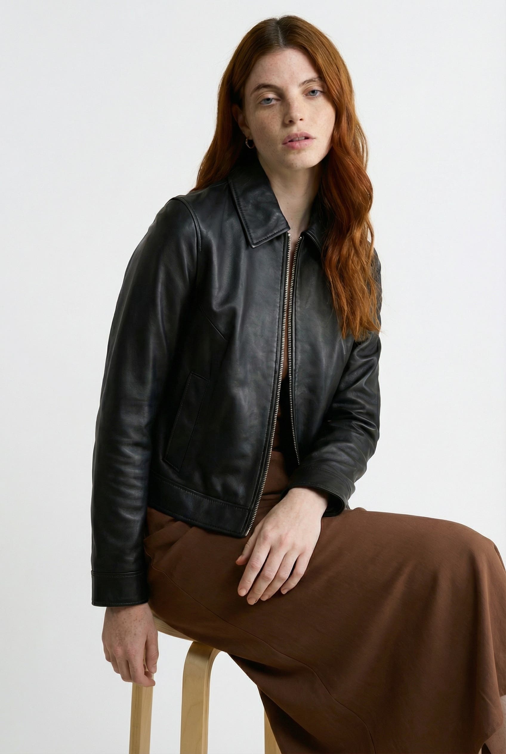 Chloe Leather Jacket - image 2