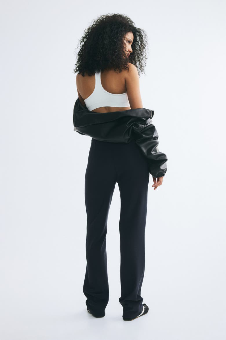 Fitted Jersey Pants, Alternate, color, Navy blue