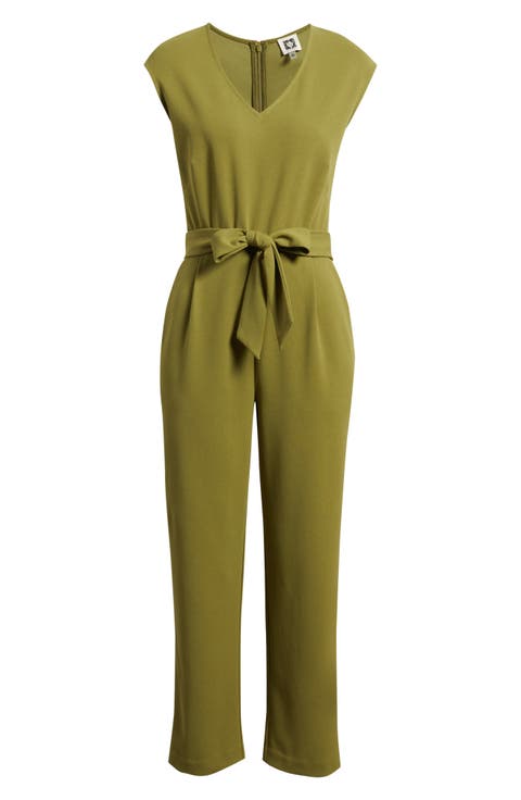 V-Neck Jumpsuit (Petite)