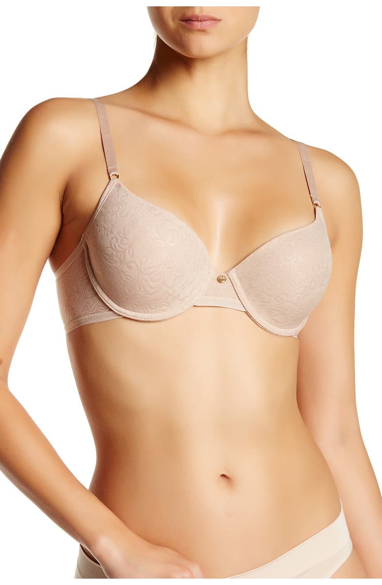 Sheer Jacquard Full Fit Contour Underwire Bra