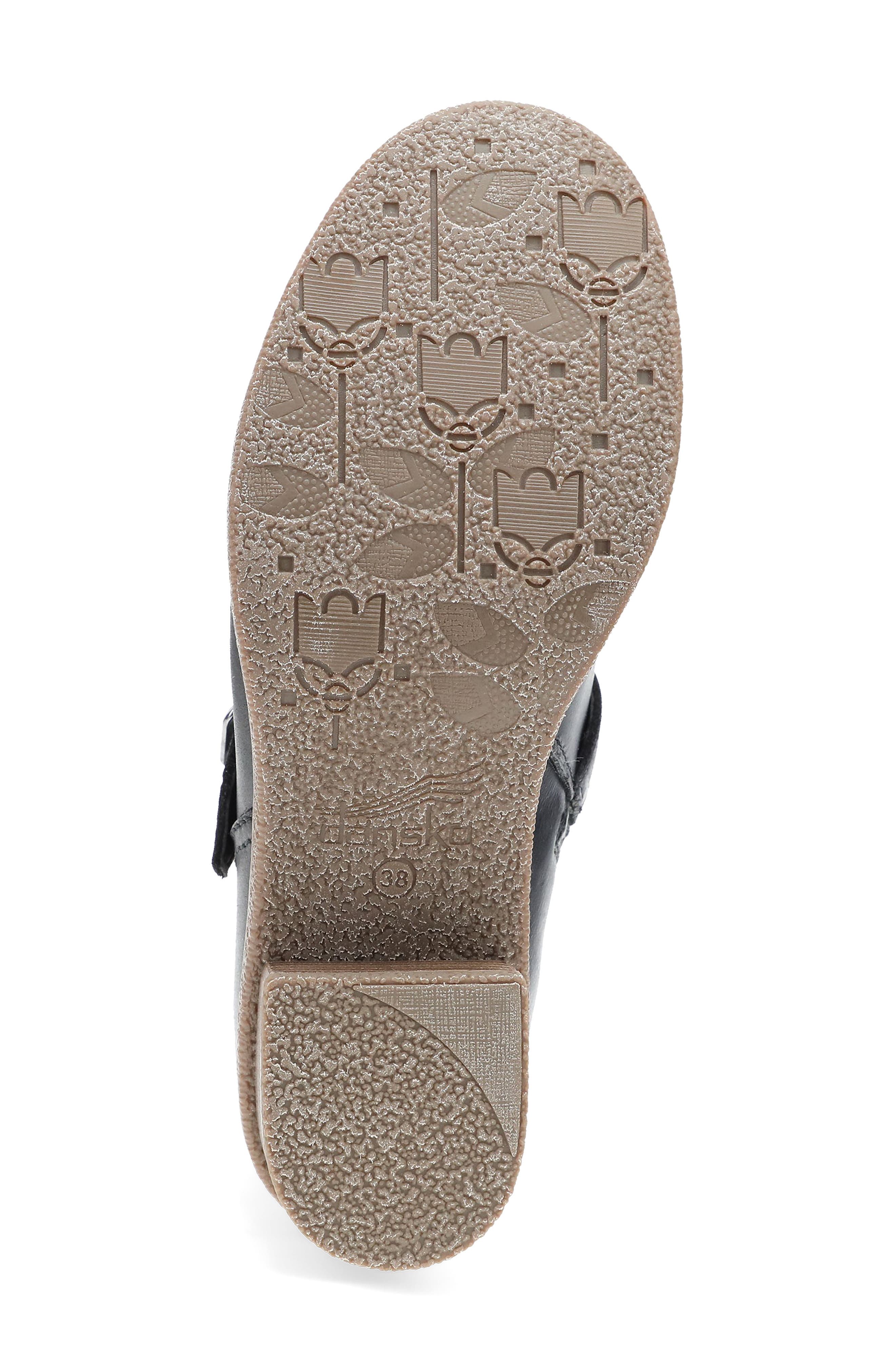 Dansko Delphine Waterproof Boot, Alternate, color, Black