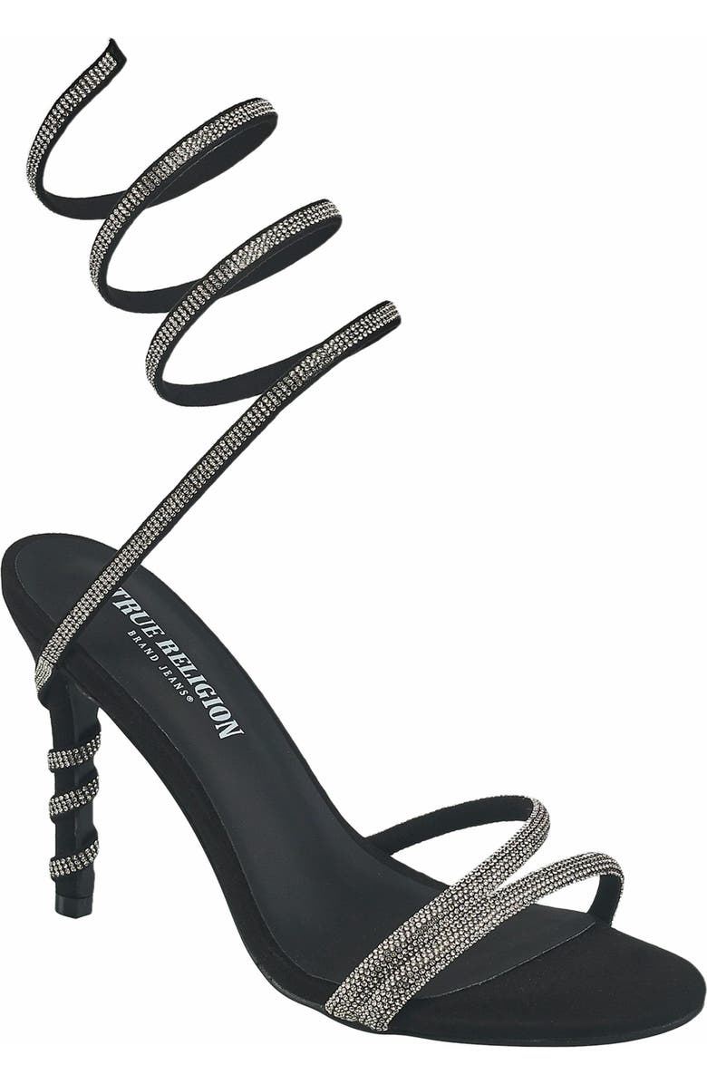 True Religion Spiral Ankle Heel, Main, color,