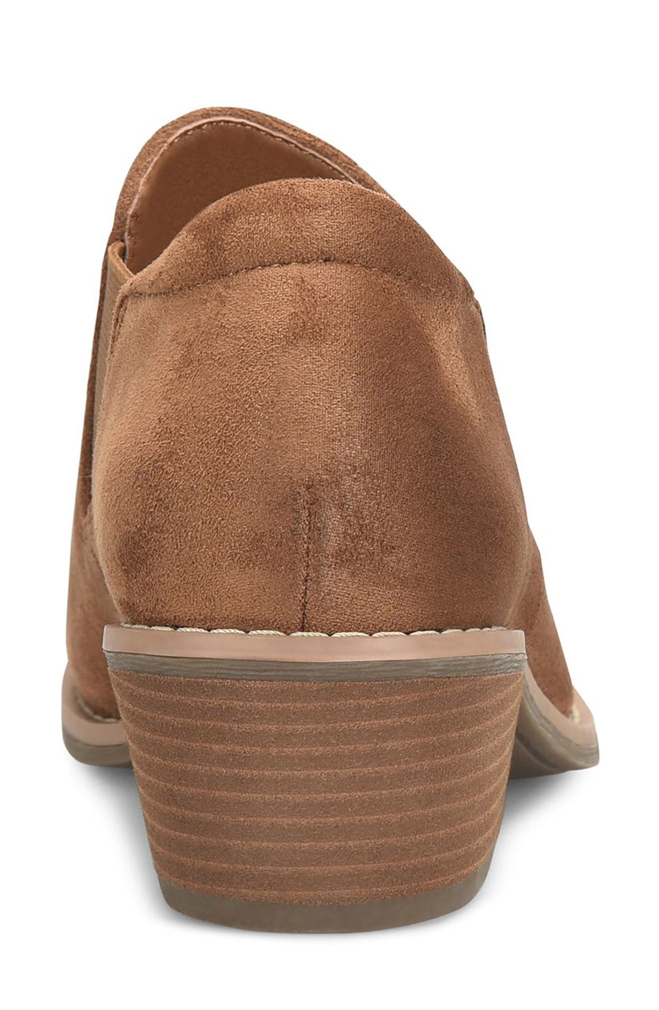 EUROSOFT Aillie Stack Heel Boot, Alternate, color, Luggage