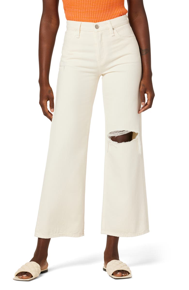 Hudson Jeans Rosie High Waist Ankle Wide Leg Jeans, Main, color, 