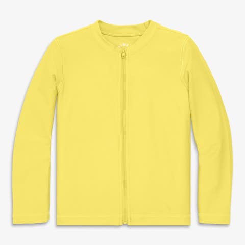 Kids Long Sleeve Full-Zip Rash Guard (Toddler, Little Kid, Big Kid)