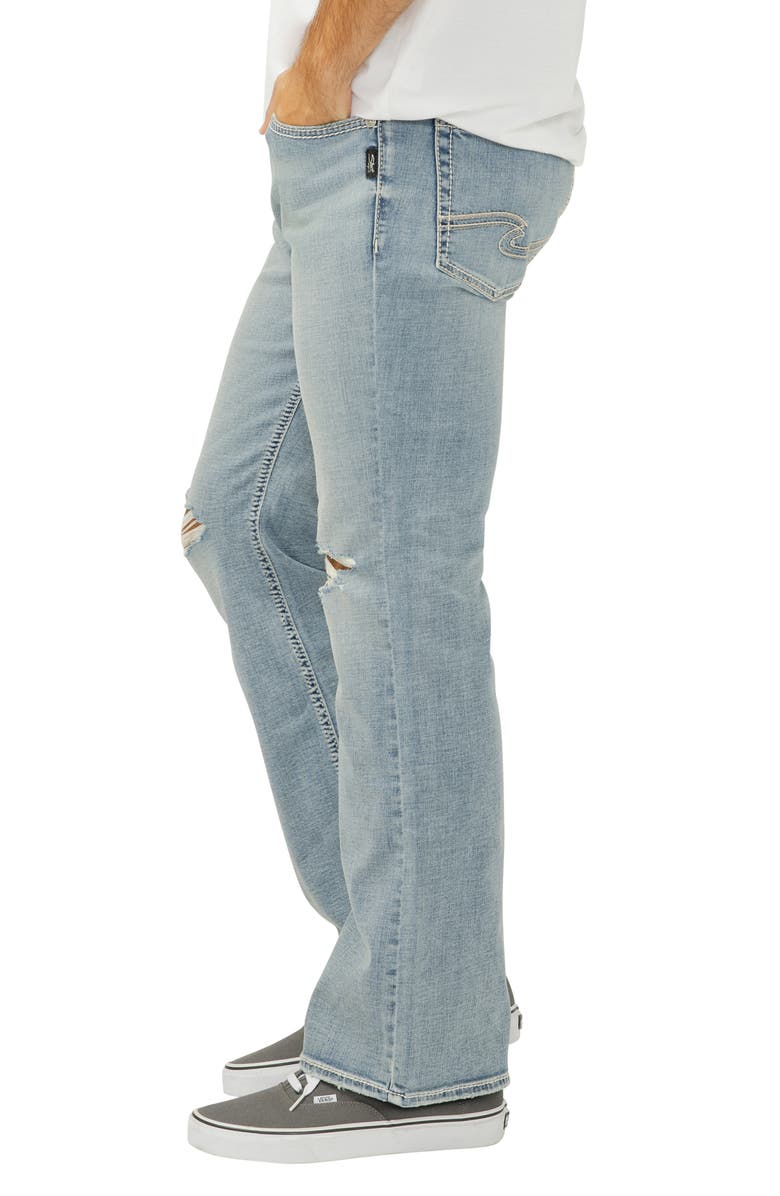 Silver Jeans Co. Jace Slim Bootcut Jeans, Alternate, color, Destin