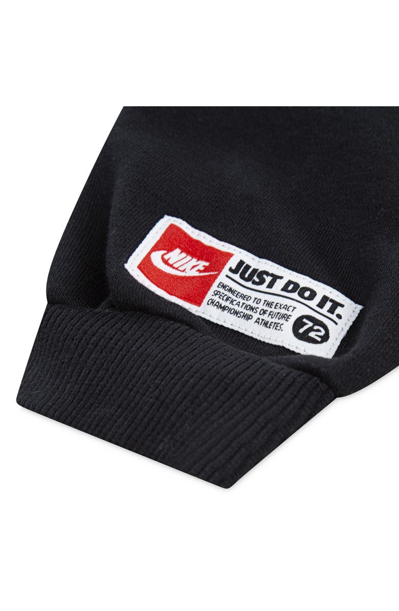 Nike Kids' P.E. French Terry Hoodie, Alternate, color, Black