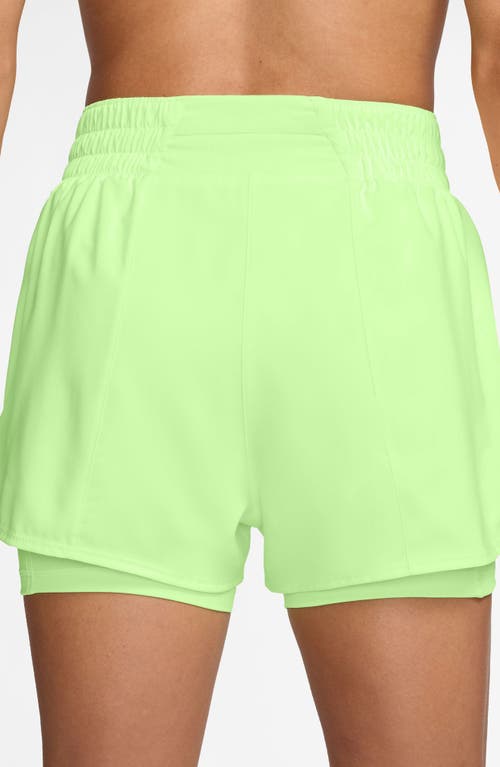 Nike One Dri-fit High-waisted 3-inch 2-in-1 Shorts