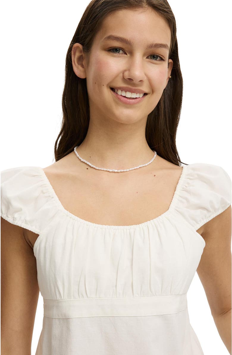 Cotton On Women's Tie Back Babydoll Top, Alternate, color,