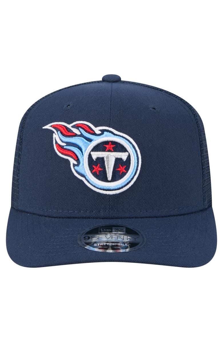 New Era Men's New Era  Navy Tennessee Titans Team Collection 9SEVENTY Stretch-Snap Adjustable Hat, Alternate, color, 