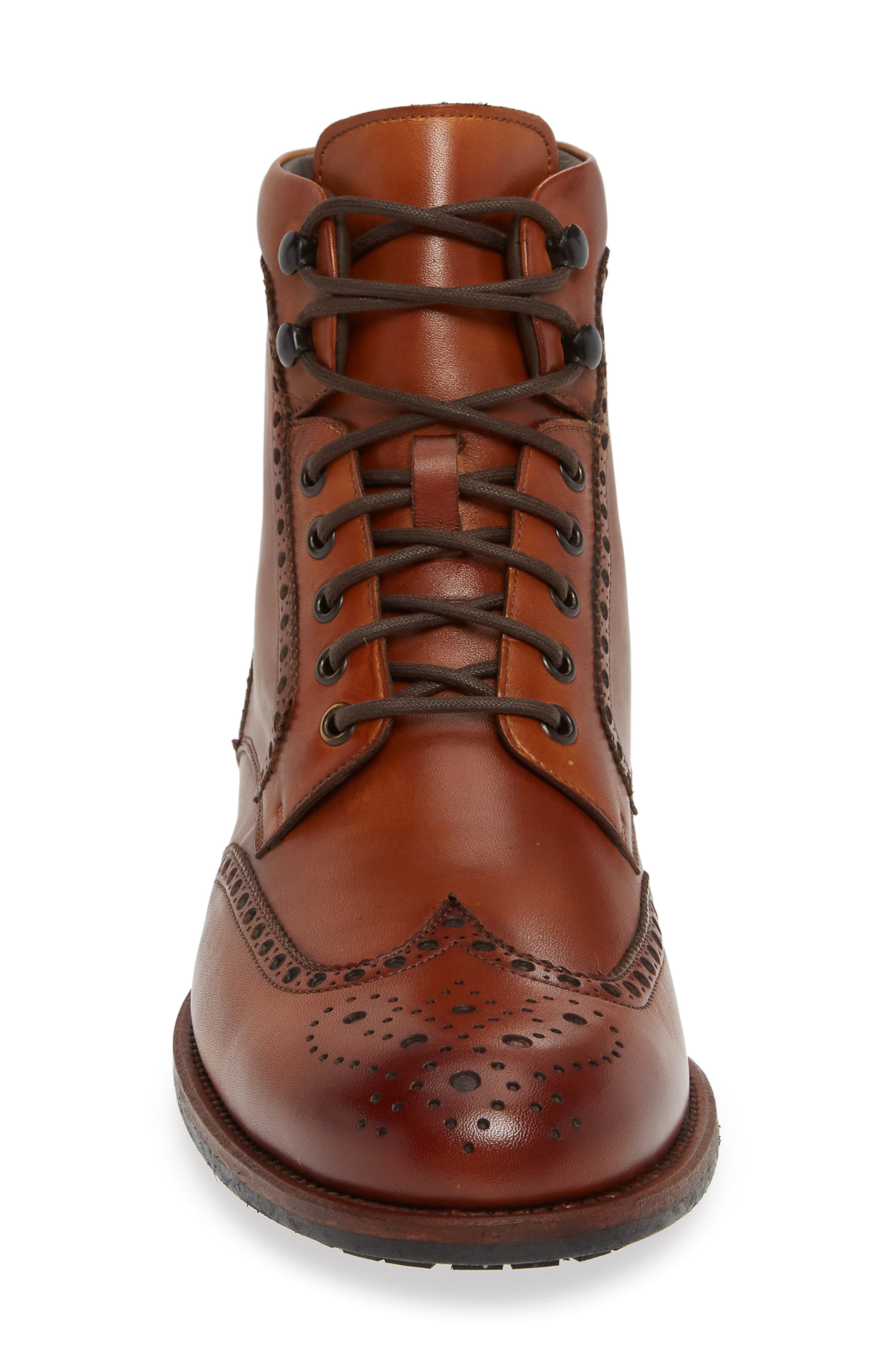 Magnanni Maddox Wingtip Boot, Alternate, color, 