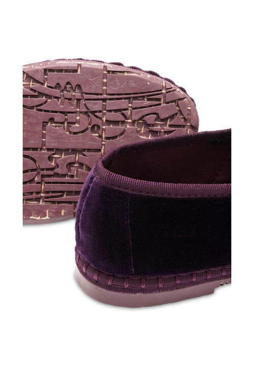 Flabelus Claire Mary Jane Flat In Purple