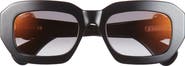 Cartier 52mm Square Sunglasses