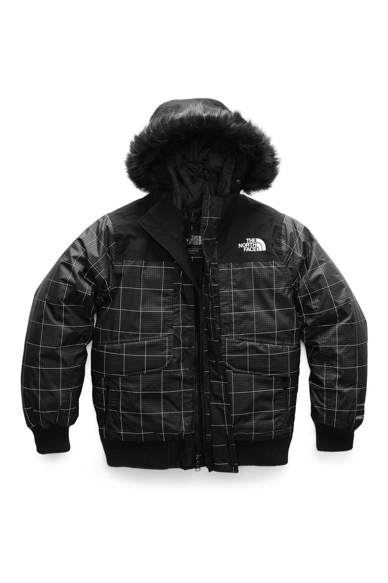Mount Chimborazo Reversible Jacket, Main, color, TNF BLACK REFLECTIVE GRID