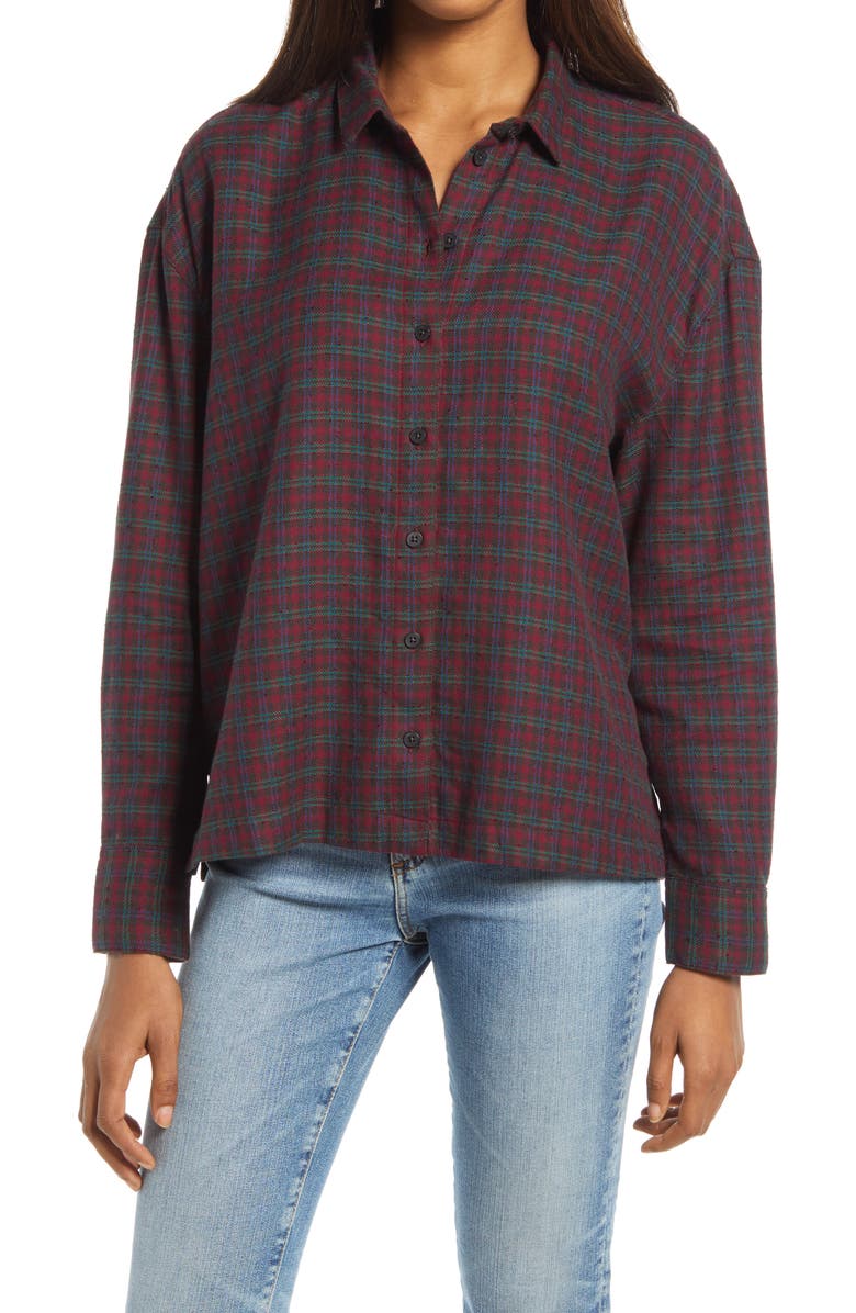 Madewell Plaid Westlake Shirt, Main, color,