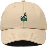 Dalix Sushi Roll Embroidered Dad Hat