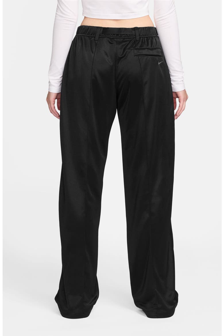 Belted Pintuck Pants, Alternate, color, 010 BLACK/BLACK