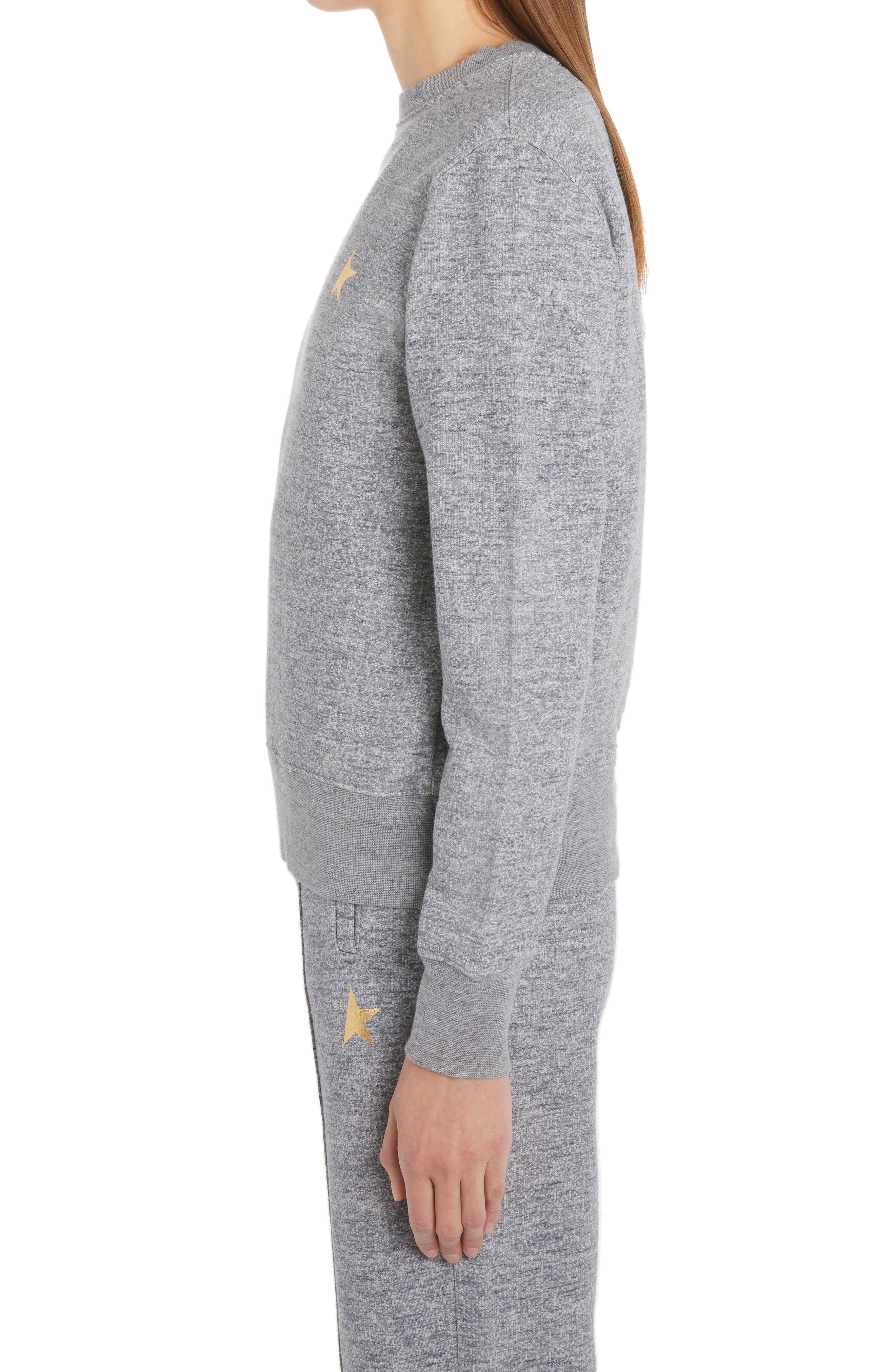 Golden Goose Athena Logo Cotton Jersey Sweatshirt (Women) | Nordstrom