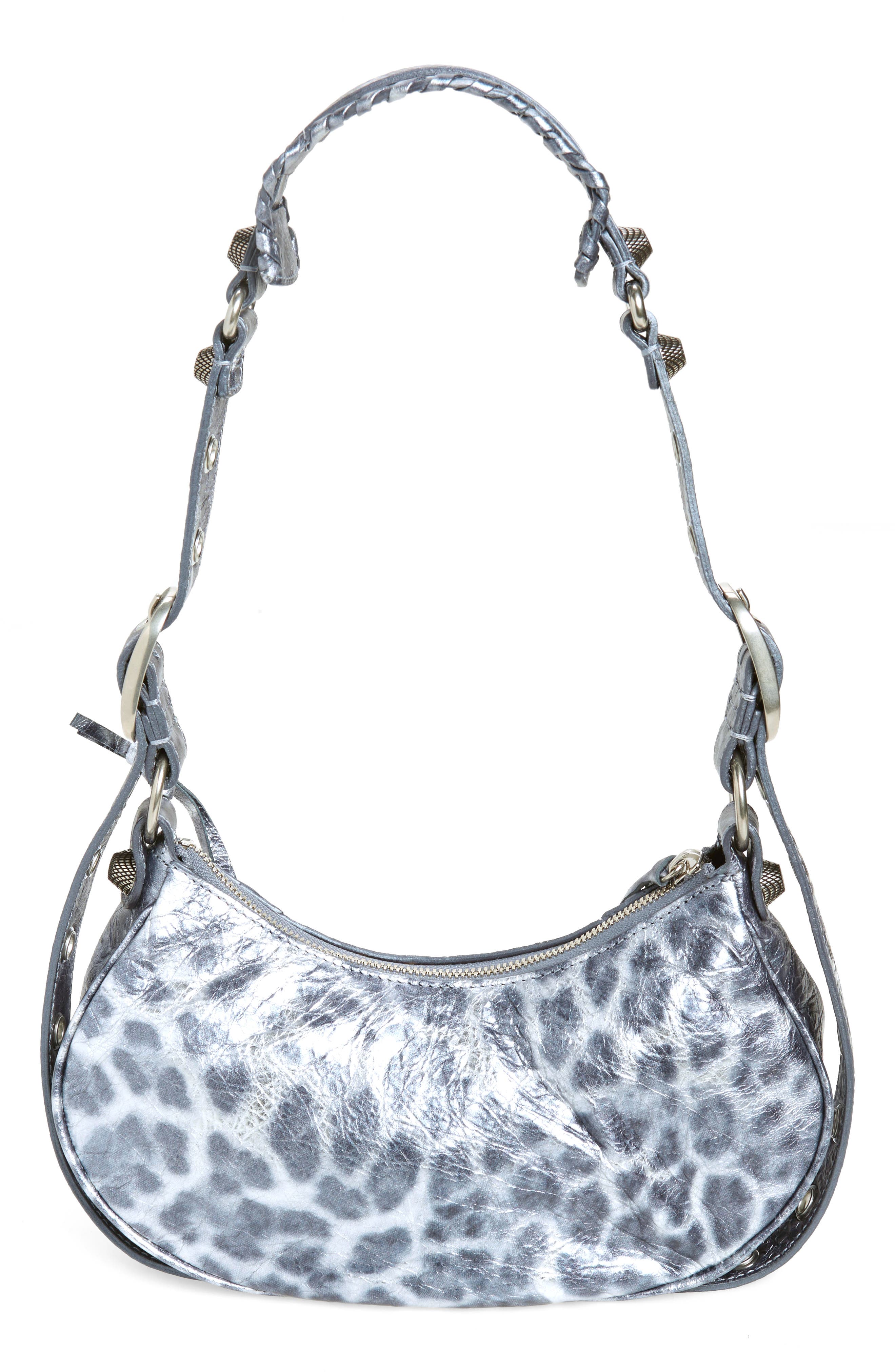 Balenciaga Extra Small Le Cagole Leather Shoulder Bag, Alternate, color, 