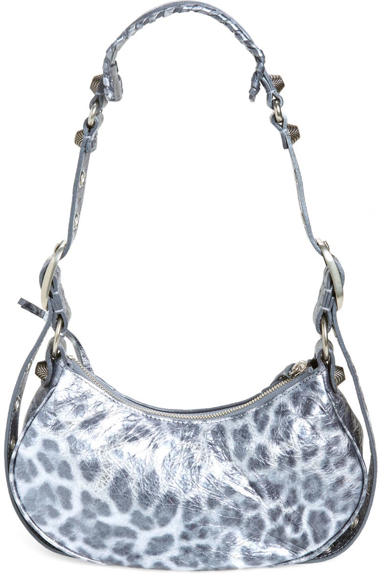 Balenciaga Extra Small Le Cagole Leather Shoulder Bag, Alternate, color,