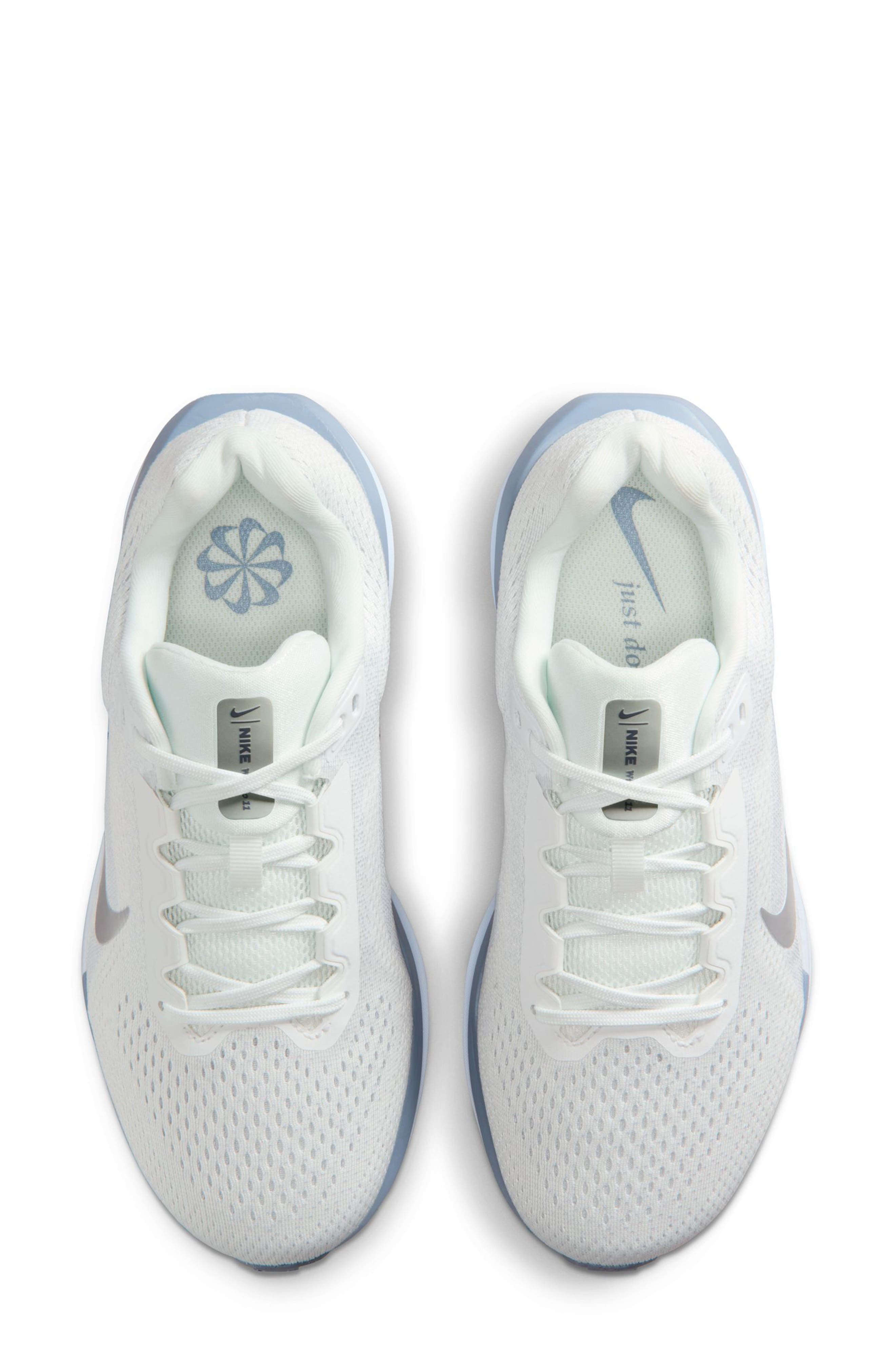 Nike Winflo 11 Running Shoe, Alternate, color, White/ Indigo/ Hydrogen Blue