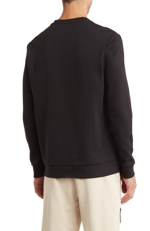 Hugo Boss Boss Salbo Pullover Sweatshirt In Black