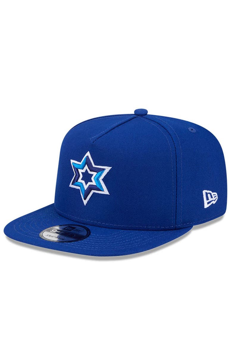 New Era Men's New Era  Blue Israel Baseball 2026 World Baseball Classic 9FIFTY A-Frame Snapback Hat, Alternate, color, Blue