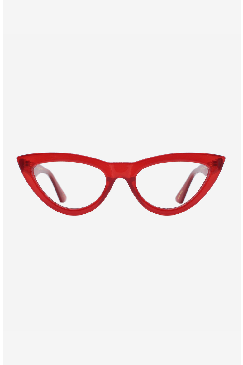 Kiss Kiss Reader Glasses, Main, color, Raspberry