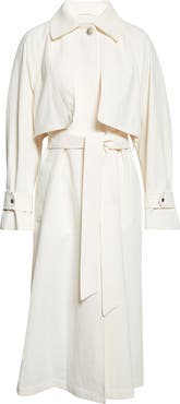 Herno Belted Crinkled Trench Coat