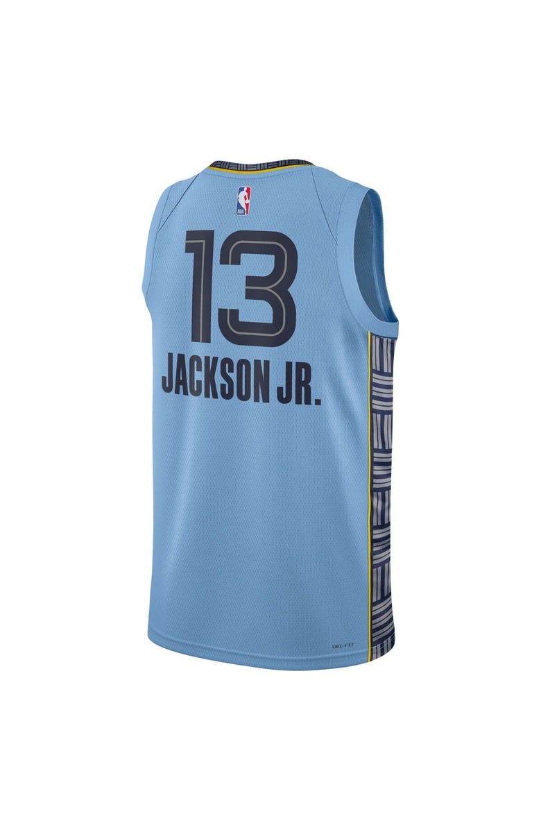 Jordan Brand Unisex Jordan Brand Jaren Jackson Jr. Light Blue Memphis Grizzlies Swingman Jersey - Statement Edition, Alternate, color, 